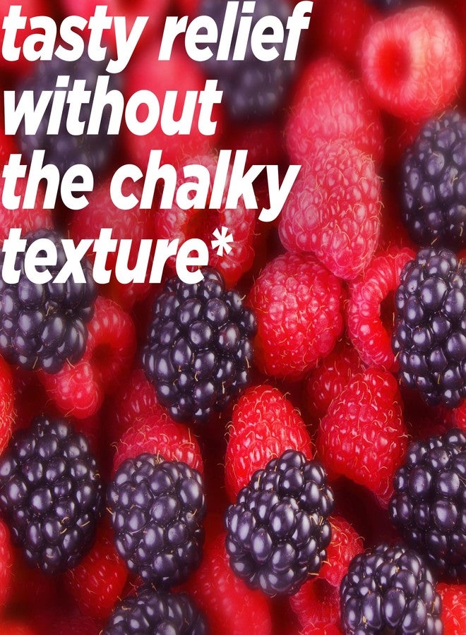 Alka-Seltzer Fizzy Melts, Dissolve on Tongue, No Water Needed, On-The-Go Dietary Supplement Antacid Tablets, for Relief of Occasional Heartburn and Acid Indigestion*, Berry Flavor, 16ct - Image 5